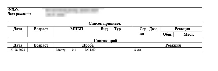 Купить медицинские справки в Москве онлайн. Купить справку о реакции манту